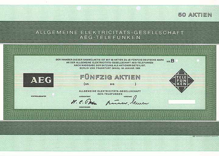 Allgemeine Elektricitäts-Gesellschaft AEG-Telefunken