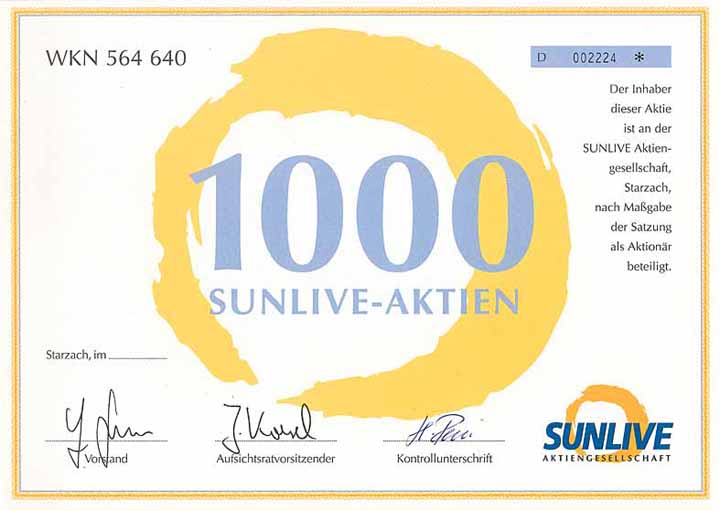 SUNLIVE AG