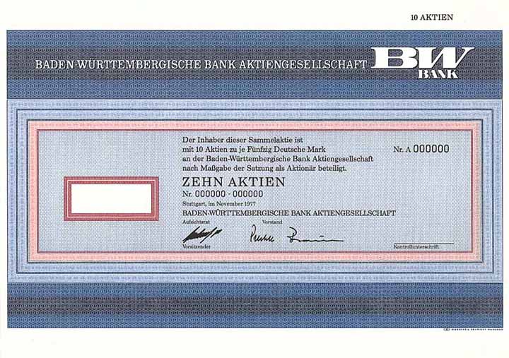 Baden-Württembergische Bank AG