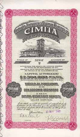 Cia. Industrial y Minera Taquimilan CIMITA S.A.