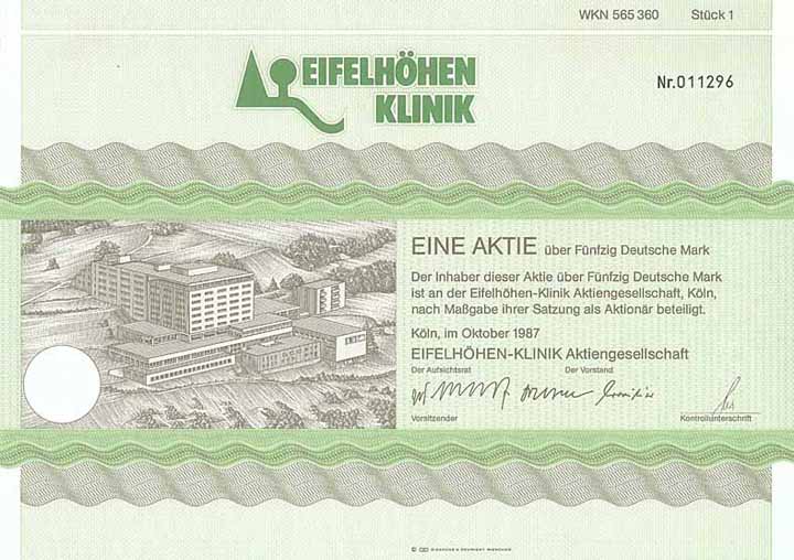 Eifelhöhen-Klinik AG