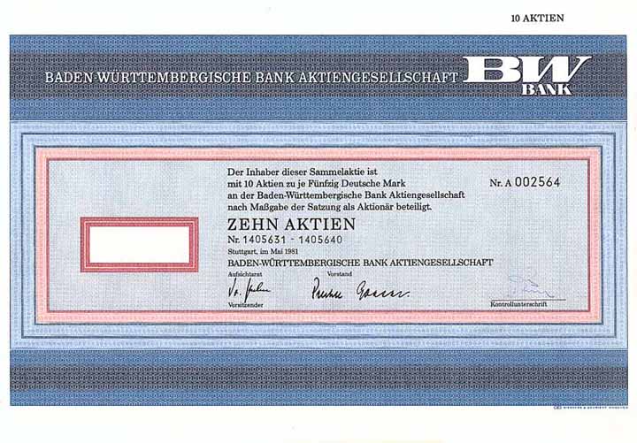 Baden-Württembergische Bank AG