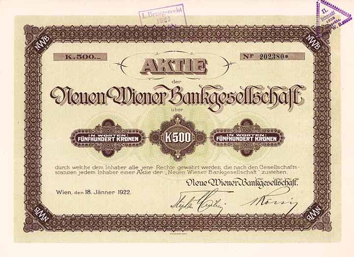 Neue Wiener Bankgesellschaft