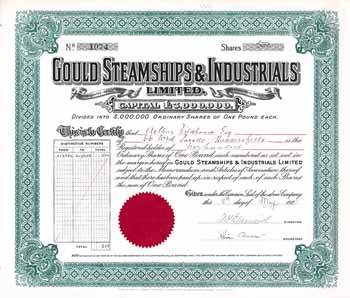 Gould Steamships & Industrials Ltd.