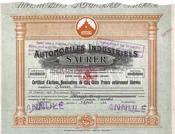 Automobiles Industriels Saurer S.A.