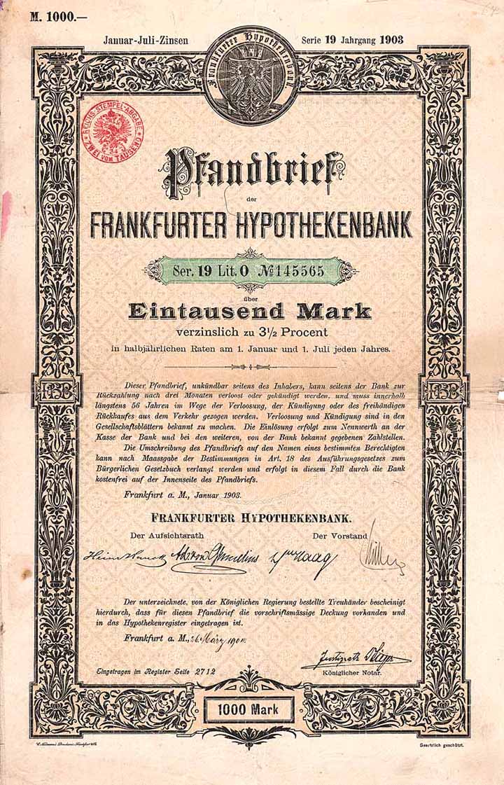 Frankfurter Hypothekenbank