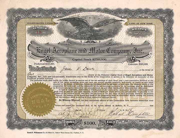 Engel Aeroplane & Motor Co.