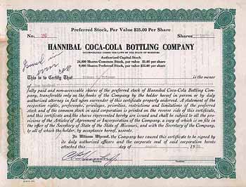Hannibal Coca-Cola Bottling Works