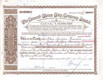 Cunard Steam-Ship Co. Ltd.