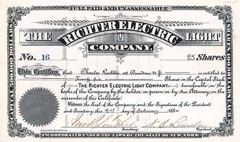 Richter Electric Light Co.