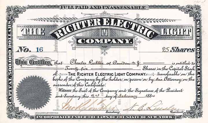 Richter Electric Light Co.