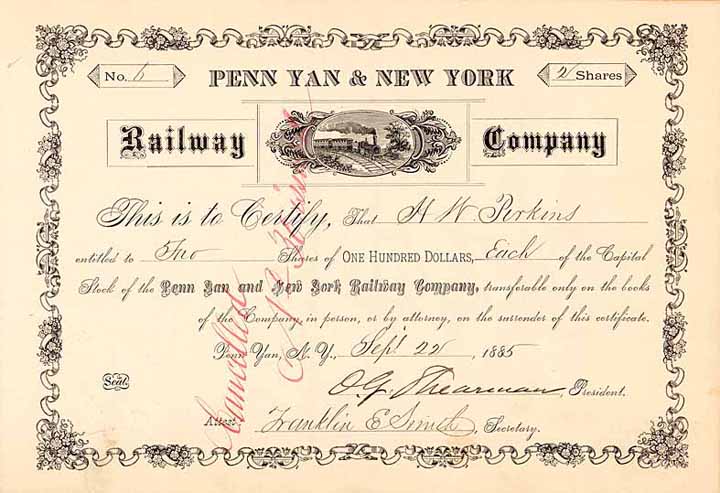 Penn Yan & New York Railway