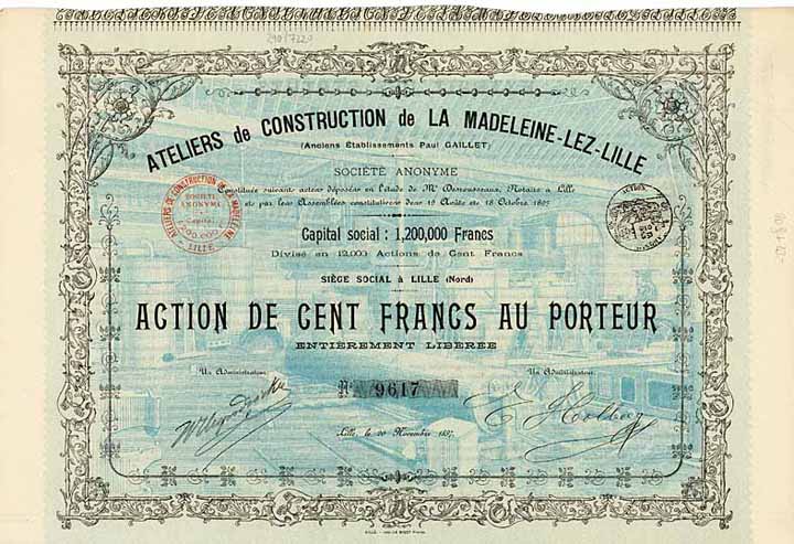 Ateliers de Construction de la Madeleine-lez-Lille