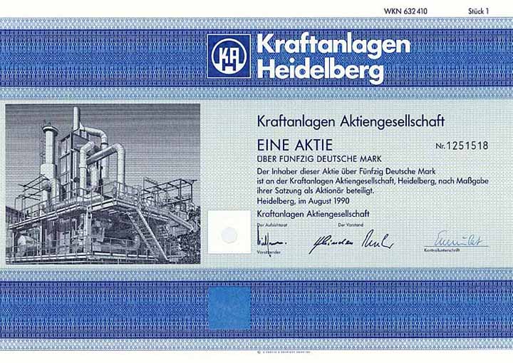 Kraftanlagen AG