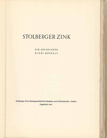 Stolberger Zink - Die Geschichte eines Metalls
