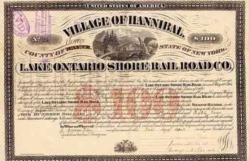 Lake Ontario Shore Railroad (Village of Hannibal)