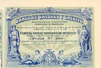 Banco de Valores y Crédito S.A.
