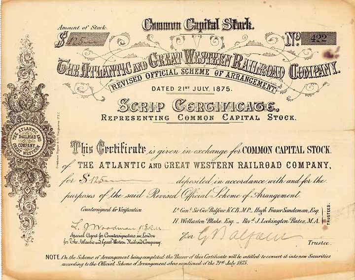 Atlantic & Great Western Railroad