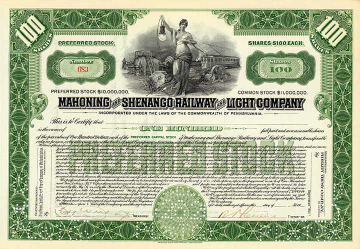 Mahoning & Shenango Railway & Light Co.