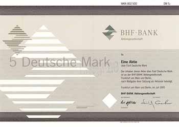 BHF-Bank AG