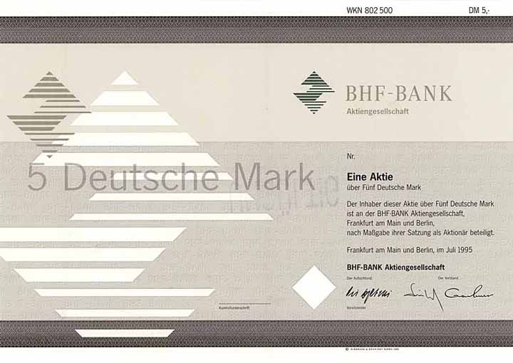 BHF-Bank AG