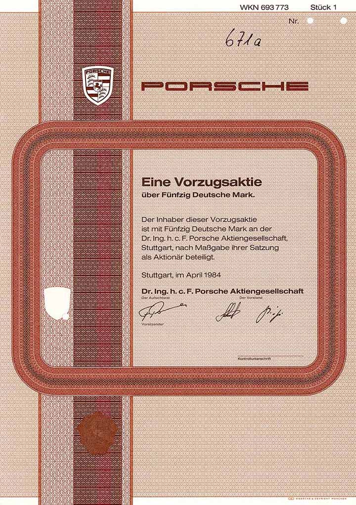 Dr. Ing. h.c. F. Porsche AG