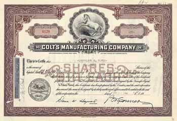 Colt's Manufacturing Co.