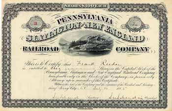 Pennsylvania, Slatington & New England Railroad