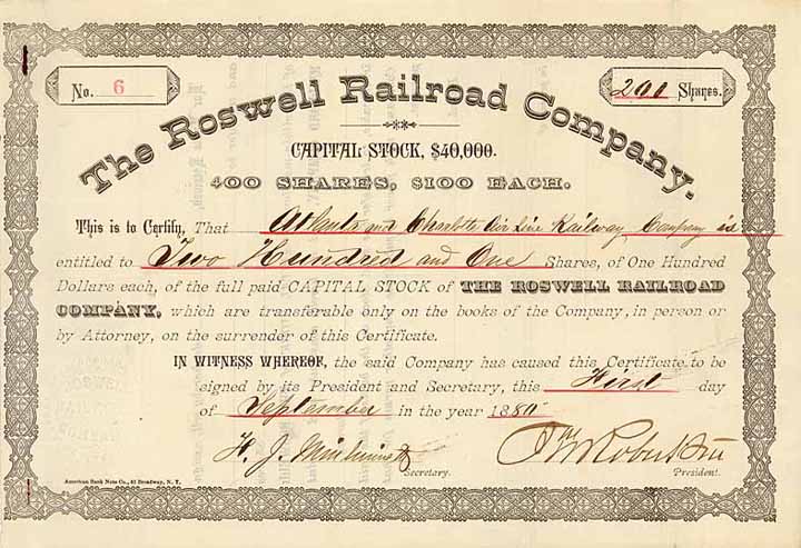 Roswell Railroad