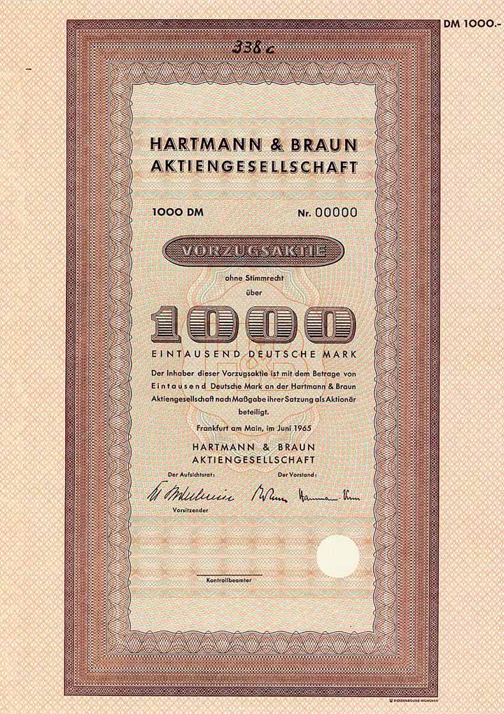 Hartmann & Braun AG