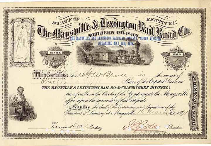 Maysville & Lexington Railroad (Northern Division)