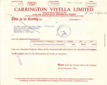 Carrington Viyella Ltd.