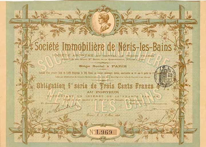 Soc. Immobilière de Néris-les-Bains