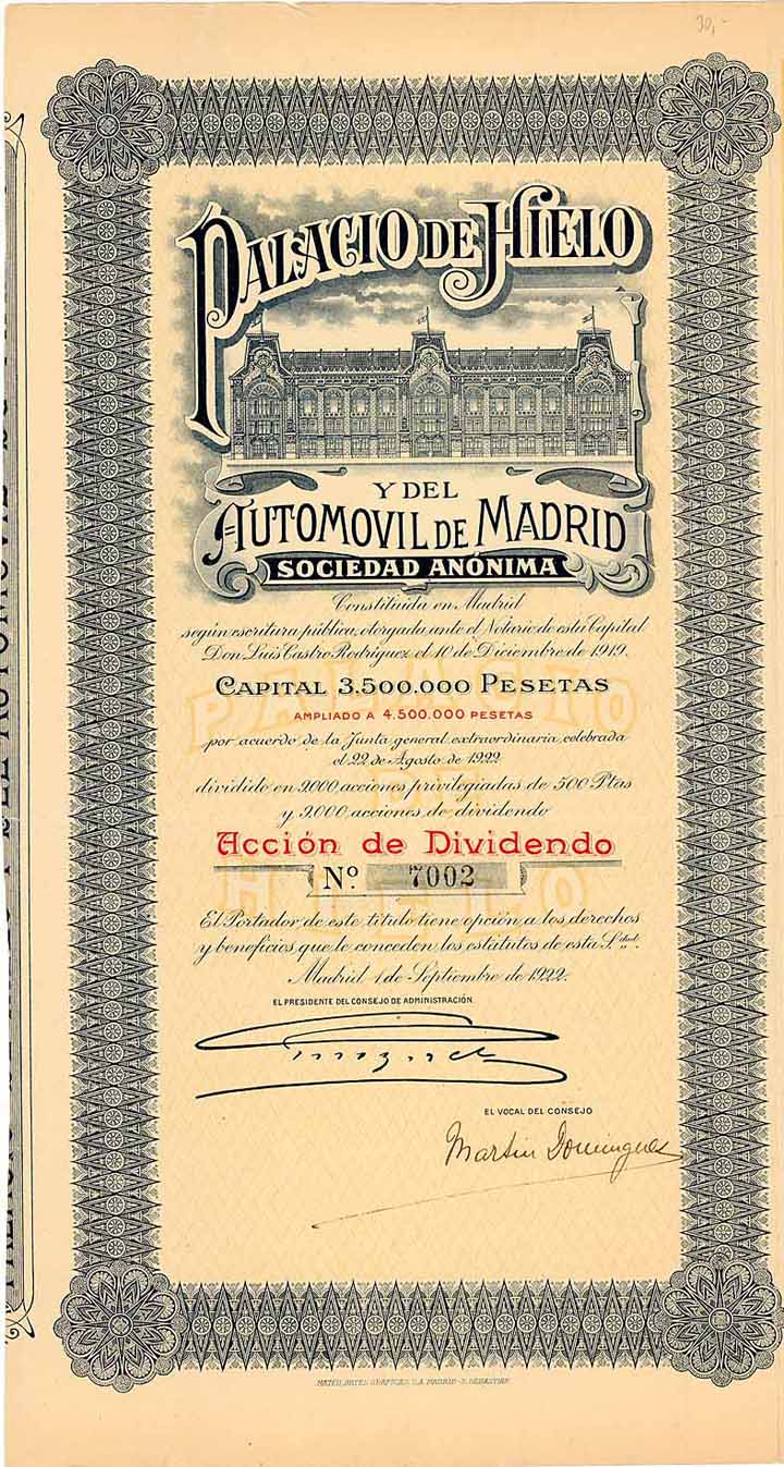 Palacio de Hielo y del Automovil de Madrid