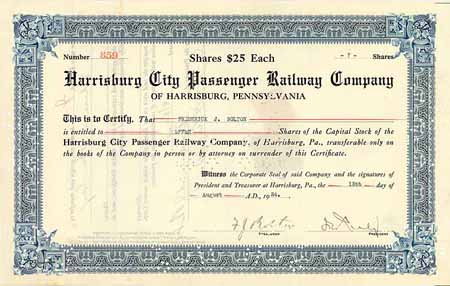 Harrisburg City Passenger Railway