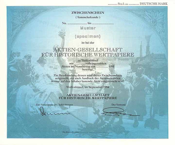 AG für Historische Wertpapiere