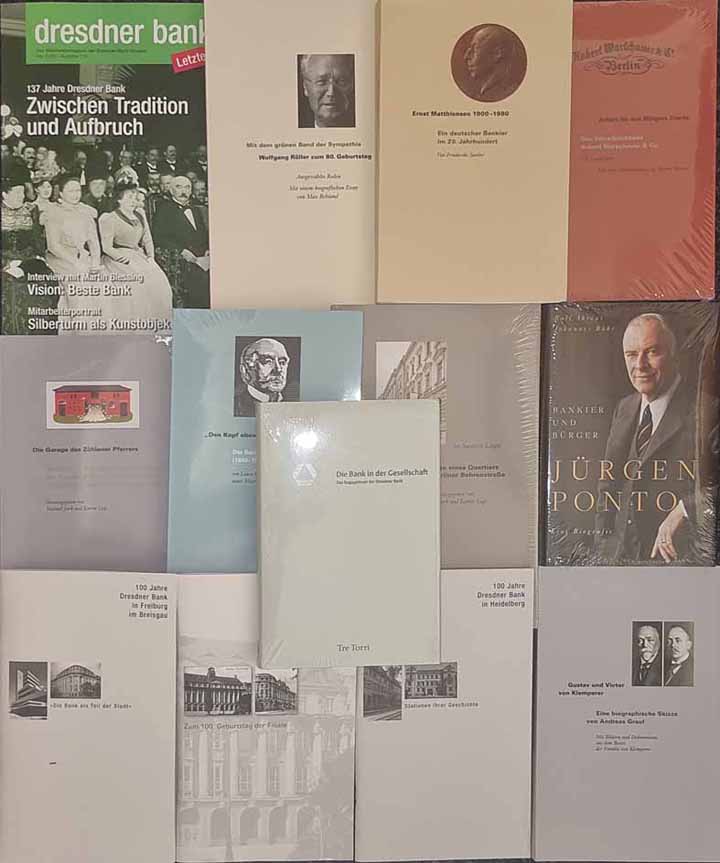 Dresdner Bank (13 Bücher)