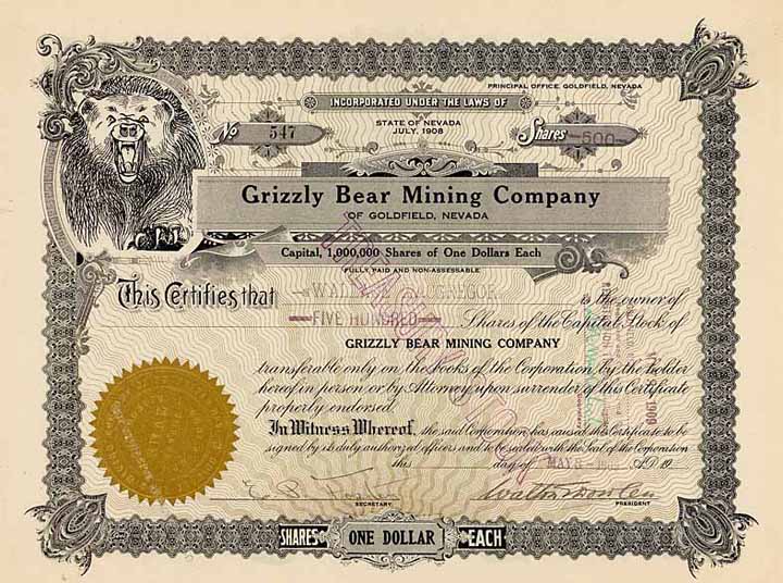 Grizzly Bear Mining Co.