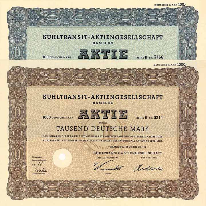 Kühltransit-AG (2 Stücke)