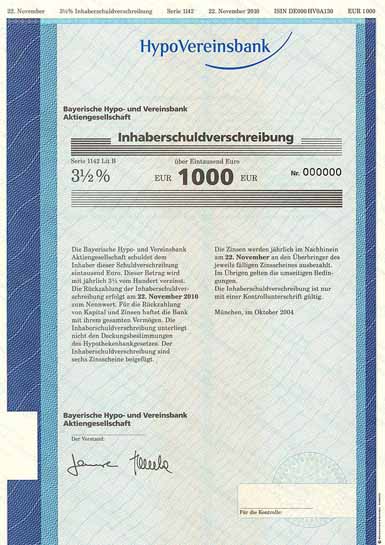 Bayerische Hypo- und Vereinsbank AG