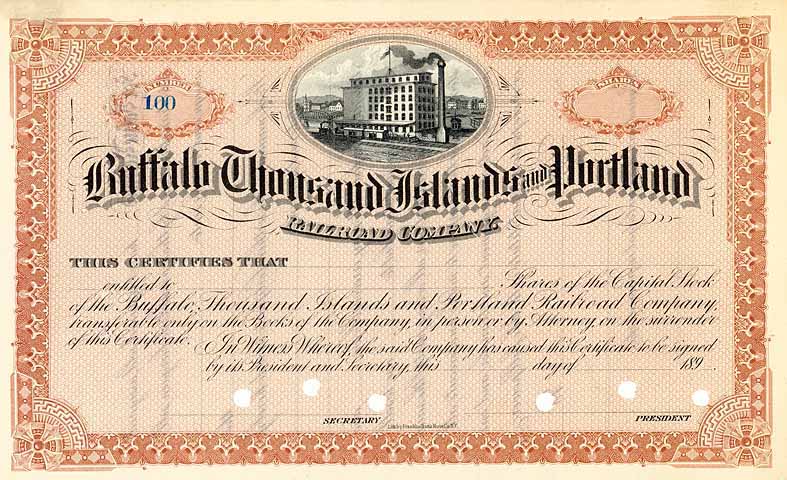 Buffalo, Thousand Islands & Portland Railroad