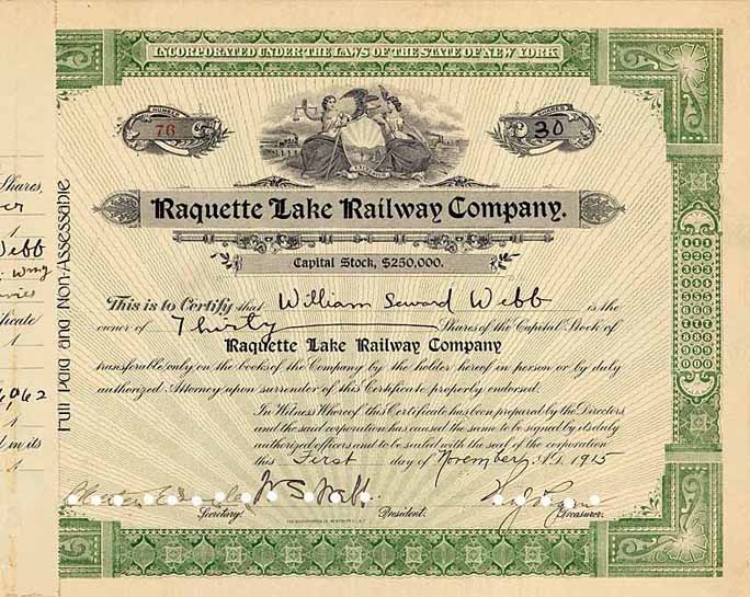 Raquette Lake Railway
