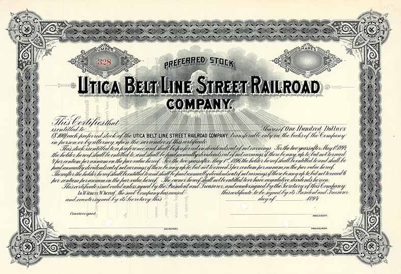 Utica Belt Line Street Railroad