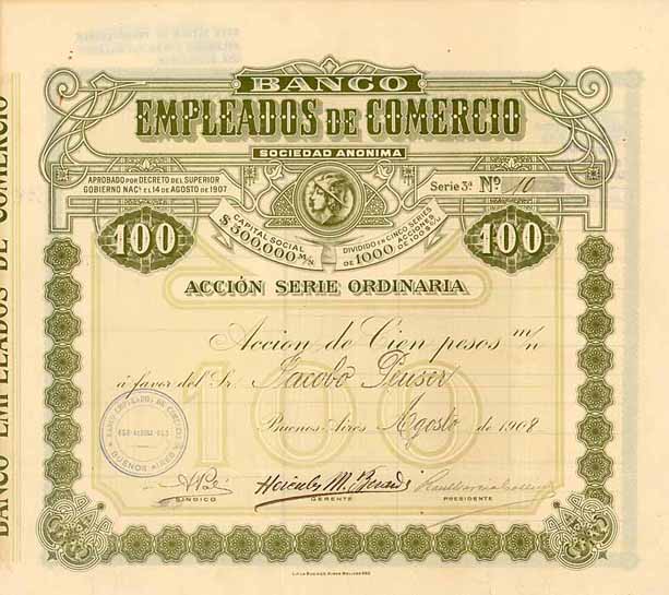 Banco Empleados de Comercio S.A.