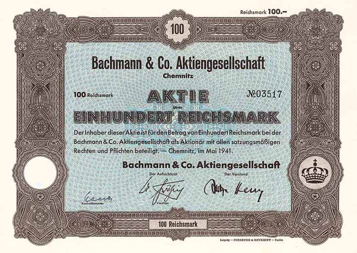 Bachmann & Co. AG