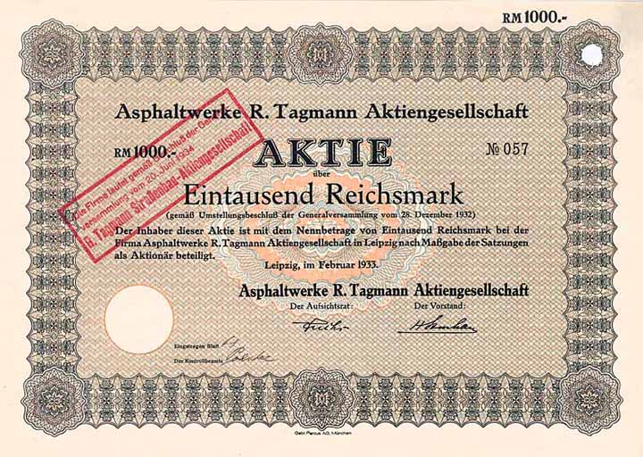 Asphaltwerke R. Tagmann AG