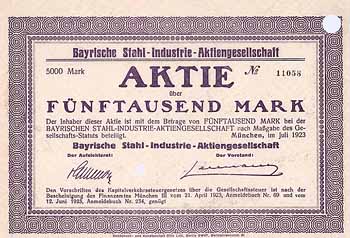 Bayrische Stahl-Industrie-AG