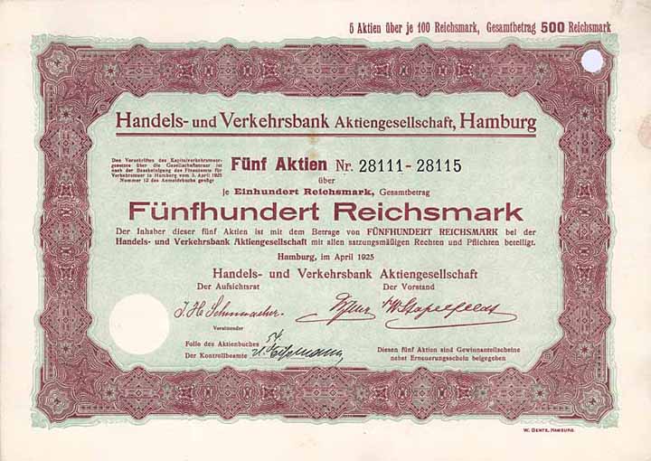 Handels- und Verkehrsbank AG