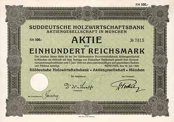 Süddeutsche Holzwirtschaftsbank AG