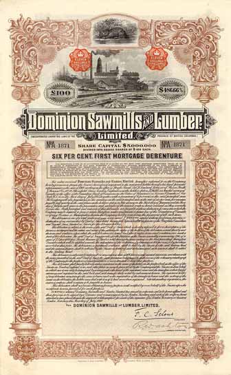 Dominion Sawmills and Lumber Ltd.